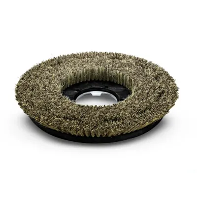 Bàn chải đĩa, Mềm mại, Trắng tự nhiên, 430 mm