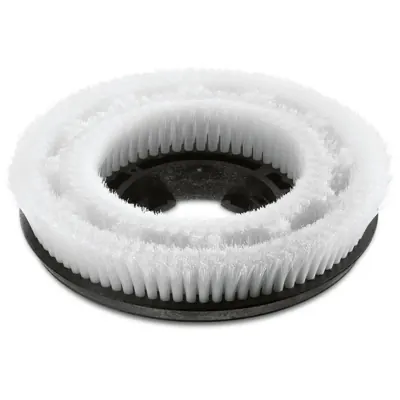 Bàn chải đĩa, rất mềm, Trắng, 300 mm