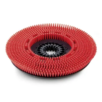 Bàn chải đĩa, trung bình, Đỏ, 430 mm