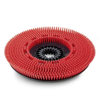 Bàn chải đĩa, trung bình, Đỏ, 550 mm