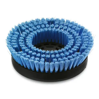 Bàn chải giặt thảm, mềm trung bình, Xanh da trời, 170 mm