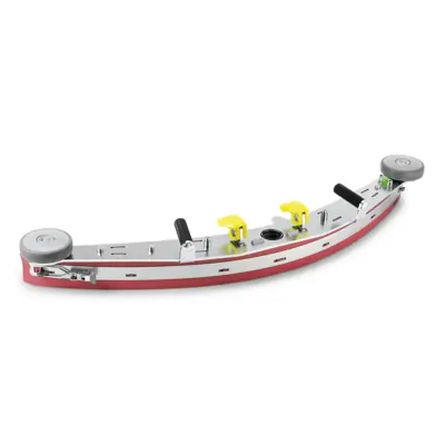 Suction bar parabolic B250R Industrial, 1140 mm, parabolic
