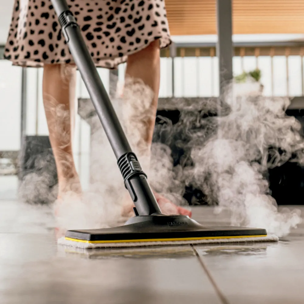 Bộ khăn lau sàn Microfibre máy làm sạch hơi nước SC, 2 cái – Chất liệu Microfibre cao cấp