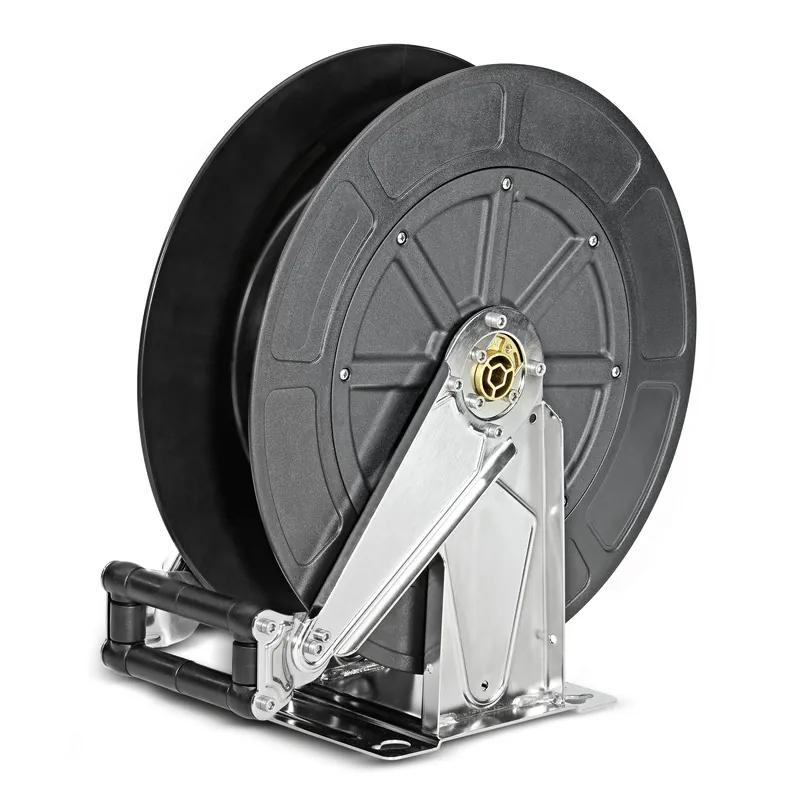 Cuộn thu hồi ống tự động thép không gỉ/vật liệu tổng hợp, 20 m 6.392-083.0