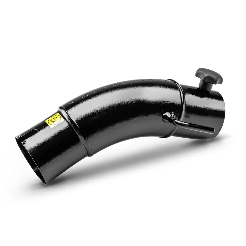 Hand grip curved 45°, DN 72 9.977-677.0