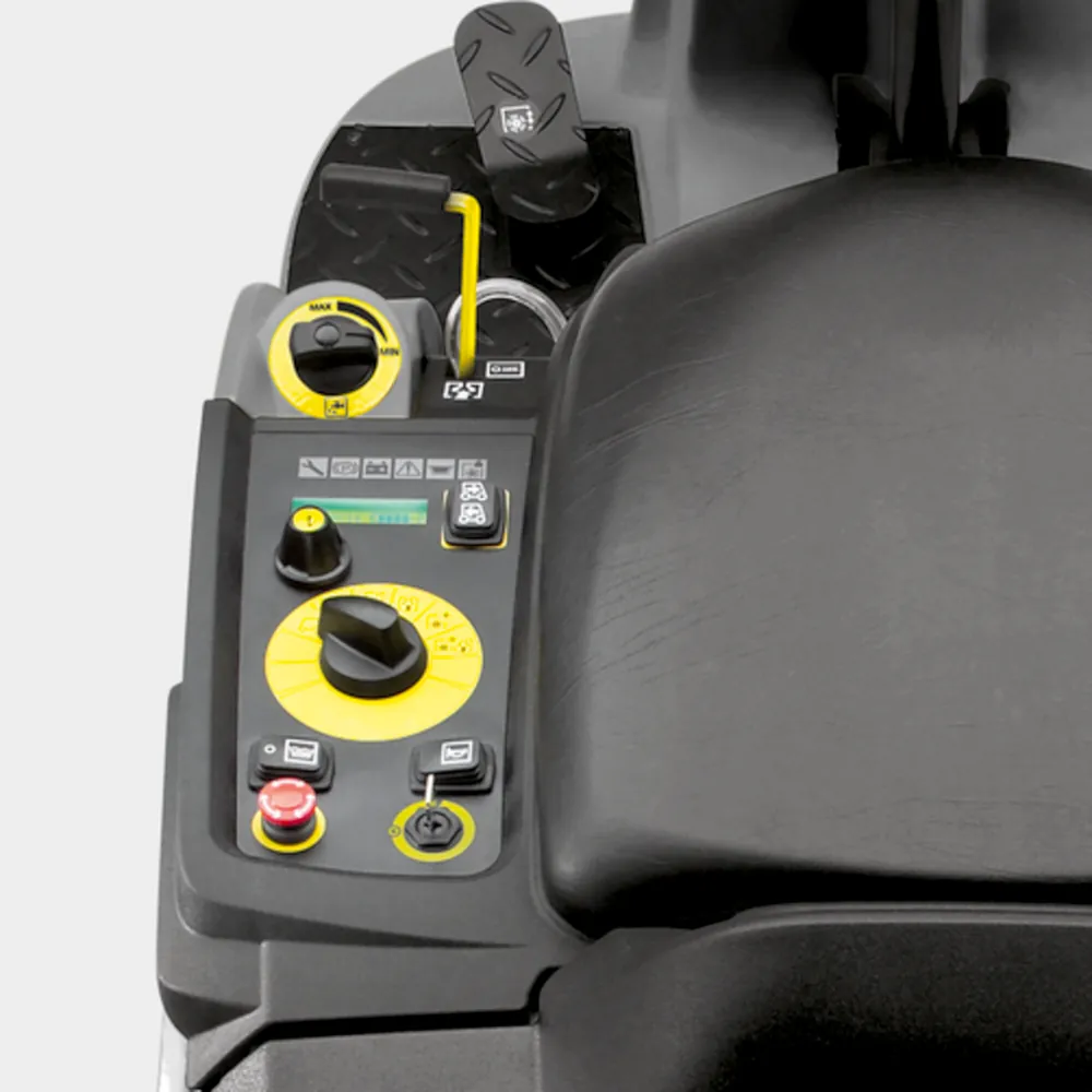 Máy chà sàn ngồi lái Karcher B 90 R Adv Bp Pack anthr. – Vận hành đơn giản