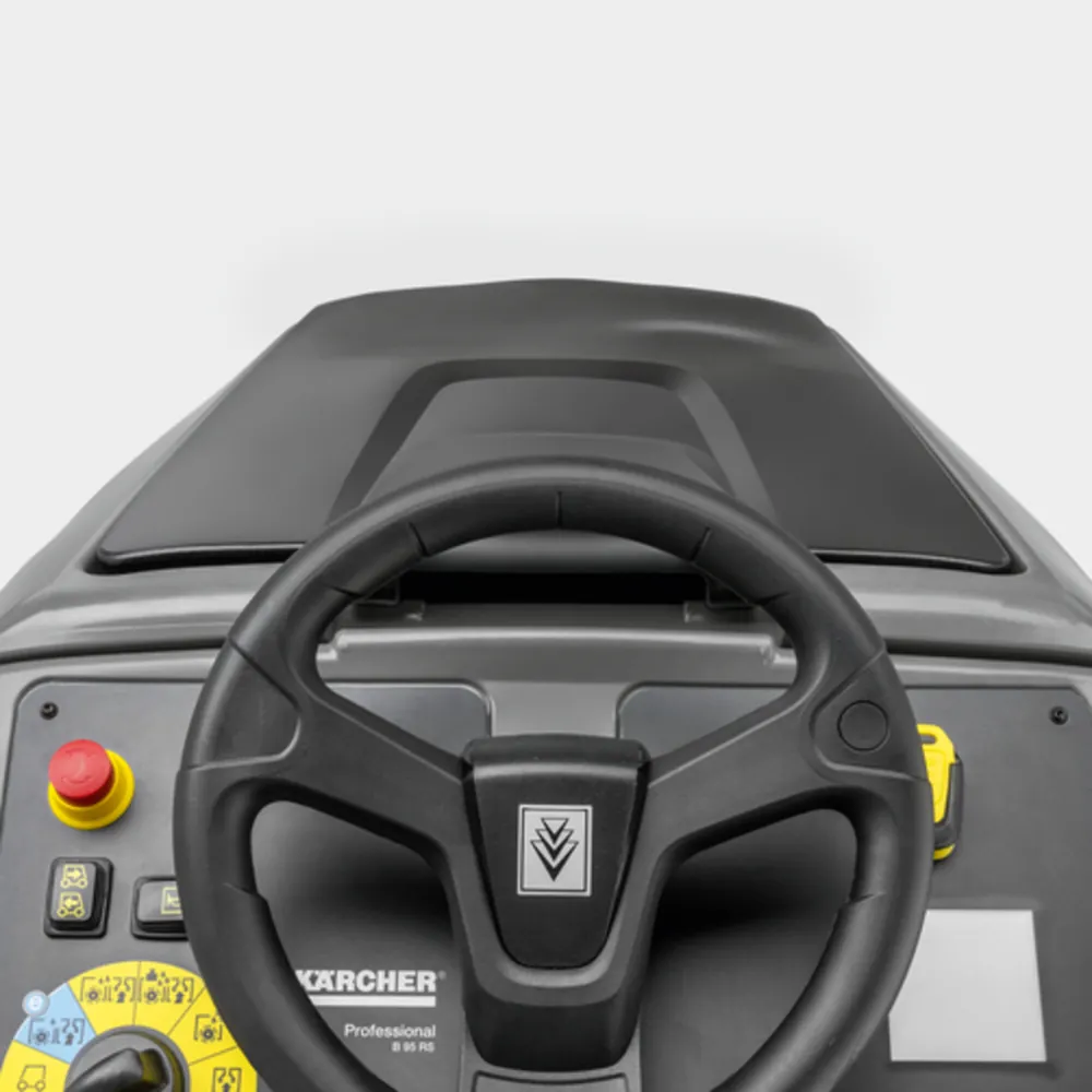 Máy chà sàn ngồi lái Karcher B 95 RS + R 75 – Vị trí đứng cao