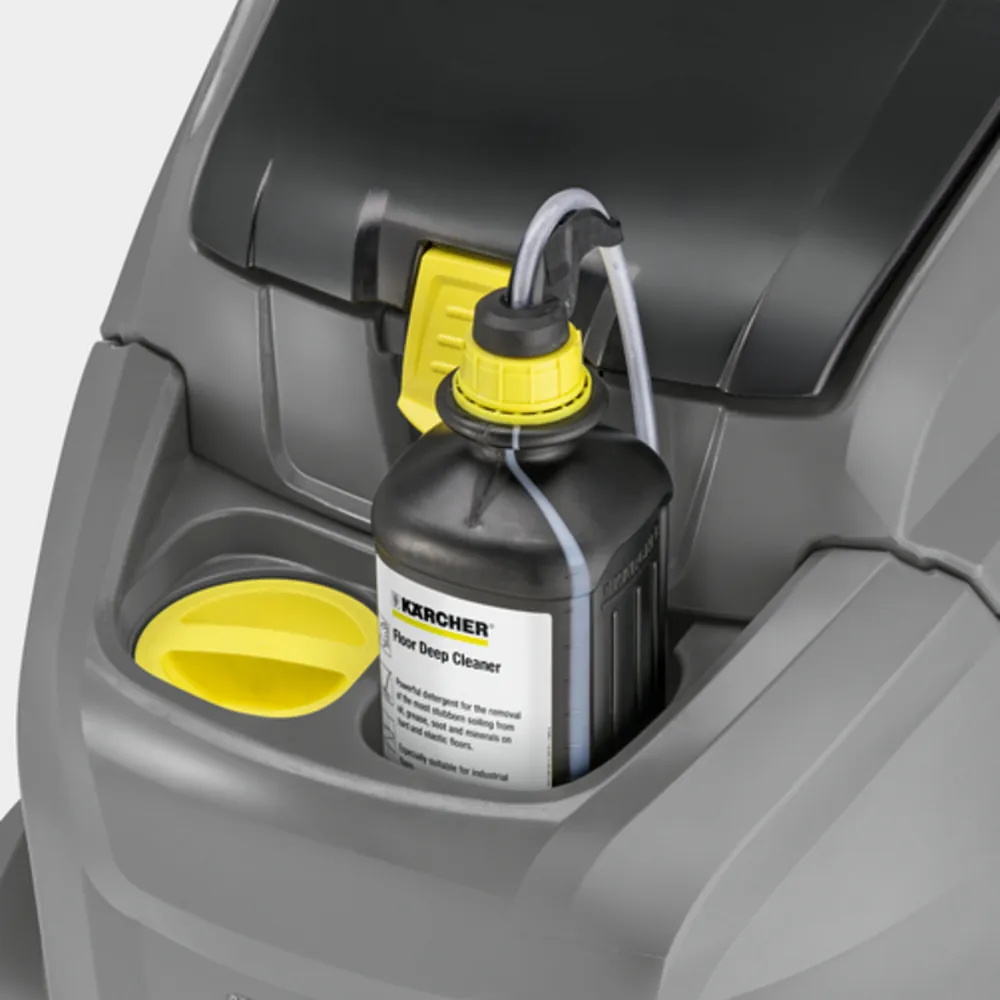 Máy chà sàn ngồi lái Karcher B 95 RS + R 75 – Thiết bị định lượng chất tẩy DOSE