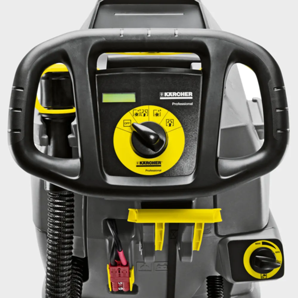 Máy chà sàn nhỏ gọn Karcher BD 50/50 C Bp Classic – Hoạt động đơn giản nhờ vào bảng điều khiển EASY