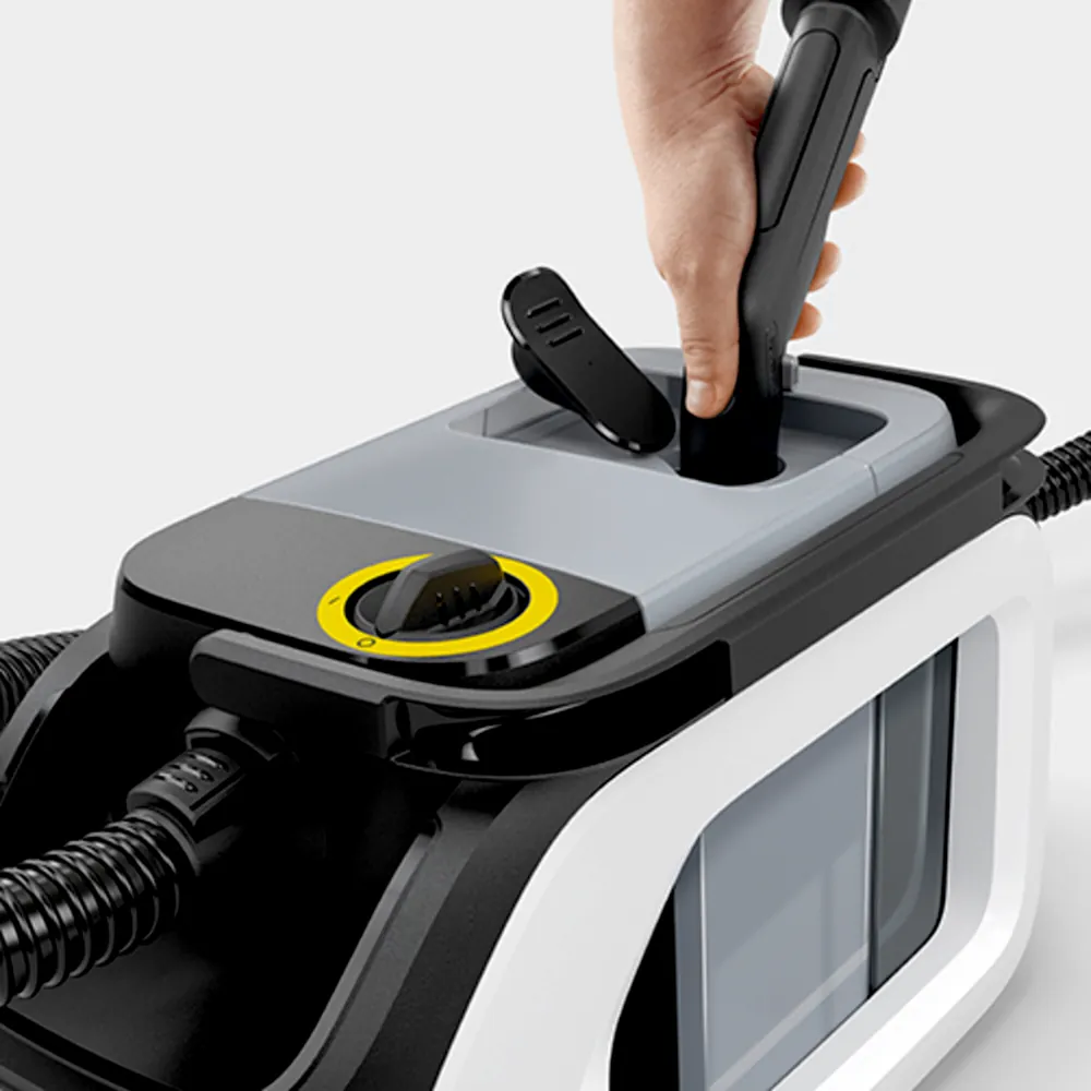 Máy giặt thảm Karcher SE 3 Compact Home Floor – Chức năng xả vệ sinh