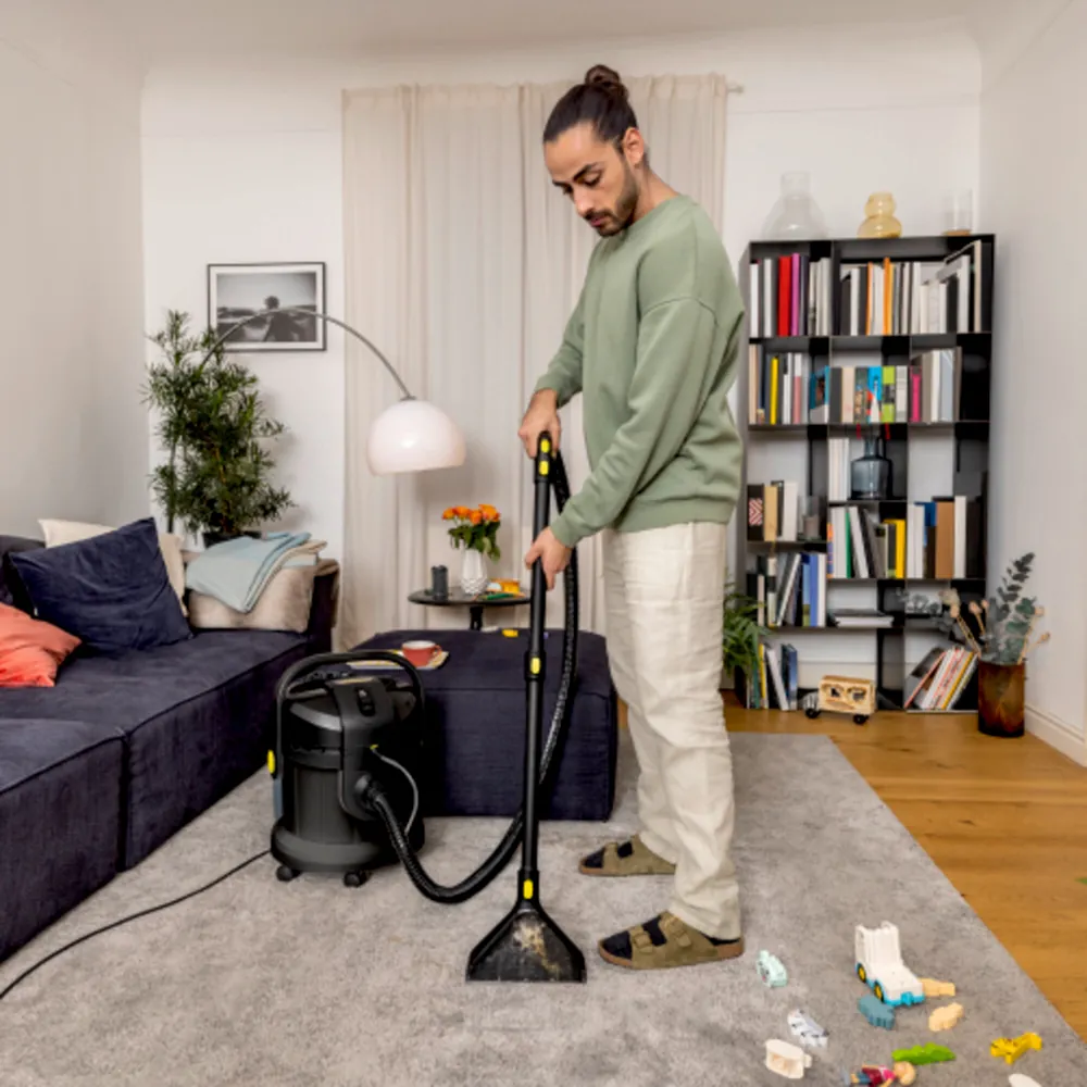 Máy giặt thảm Karcher SE 4 Black GNF Edition N1 – Công nghệ Karcher đã được kiểm chứng cho hiệu quả làm sạch tối ưu