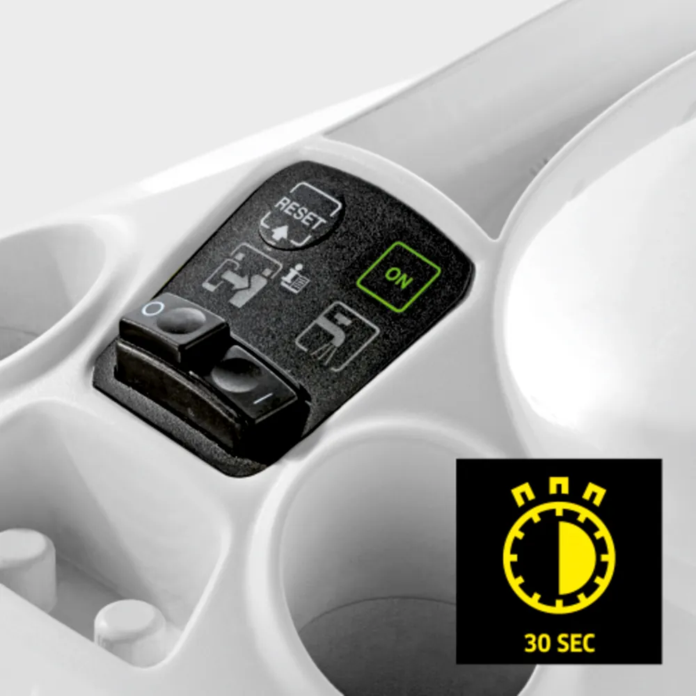 Máy hơi nước Karcher SC 3 EasyFix – Thời gian đun nóng nhanh