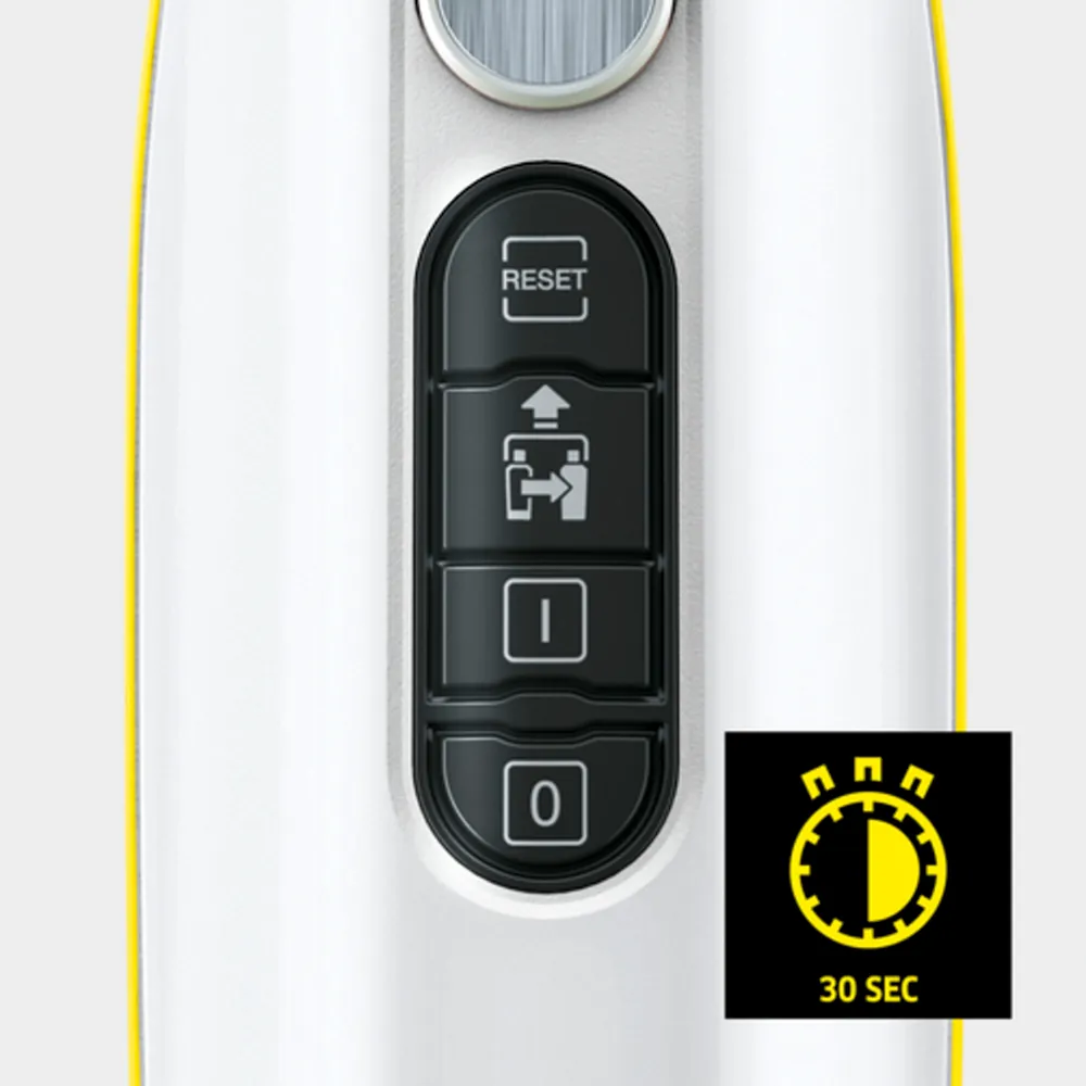 Máy hơi nước Karcher SC 3 Upright – Thời gian đun nóng nhanh