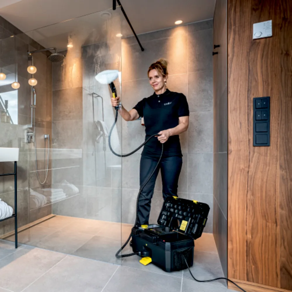Máy hơi nước Karcher SG 4/2 Classic Anniversary Edition – Thiết kế tất cả trong một dạng hộp nhỏ gọn