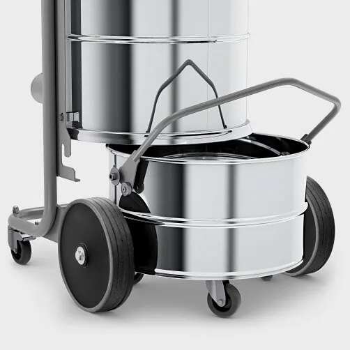 Máy hút bụi Karcher IVM 40/24-2 – Thùng chứa bằng thép không gỉ cơ động