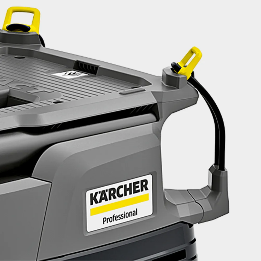 Máy hút bụi Karcher NT 30/1 Tact L – Bộ lưu trữ cáp và ống linh hoạt