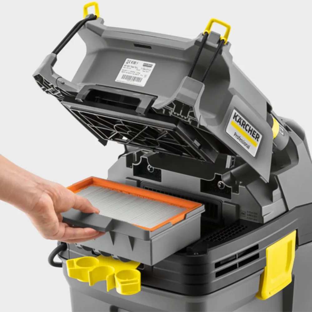 Máy hút bụi Karcher NT 30/1 Tact L – Vỏ bộ lọc có thể tháo rời