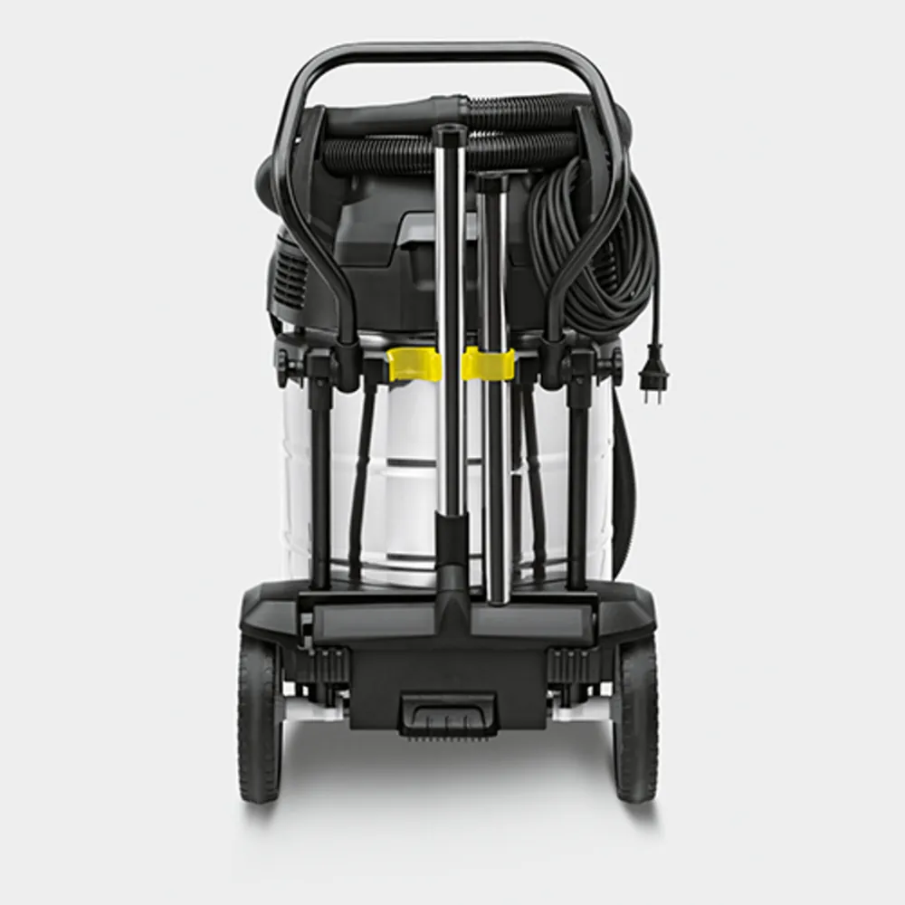 Máy hút bụi Karcher NT 75/2 Tact² Me – Khoang lưu trữ thiết bị thông minh