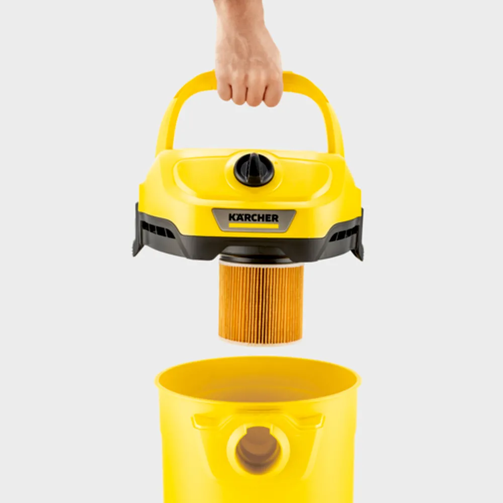Máy hút bụi khô và ướt Karcher WD 2 Plus V – Lọc bụi dạng trụ