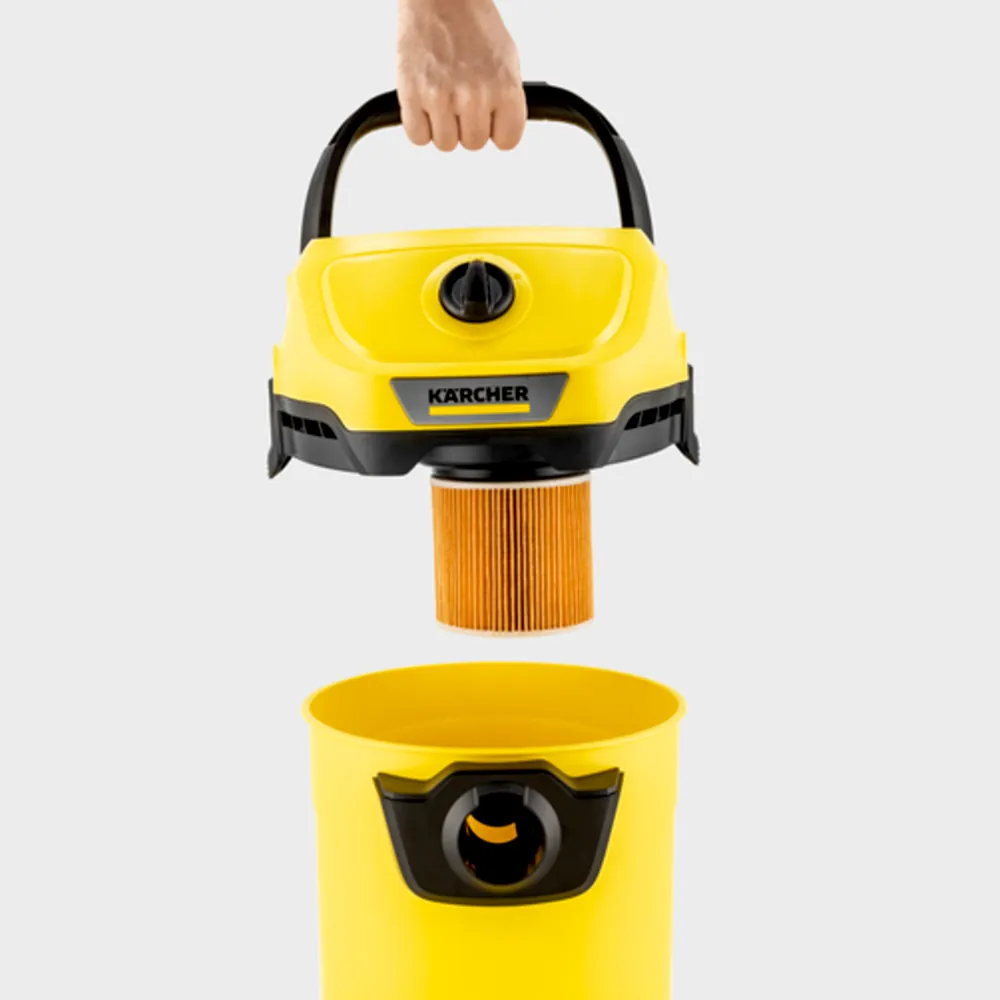 Máy hút bụi khô và ướt Karcher WD 3 V Car – Lọc bụi dạng trụ