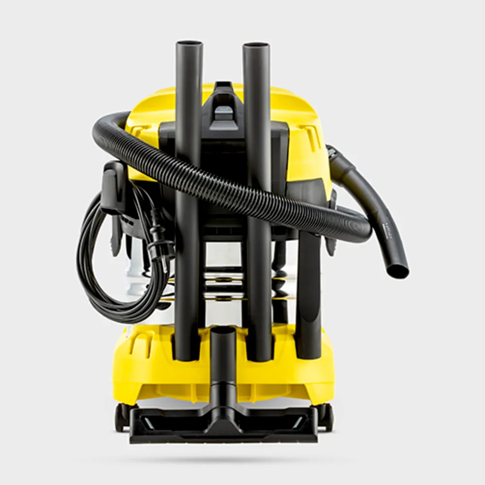 Máy hút bụi khô và ướt Karcher WD 4 S – Nơi đặt phụ kiện và dây tiện lợi