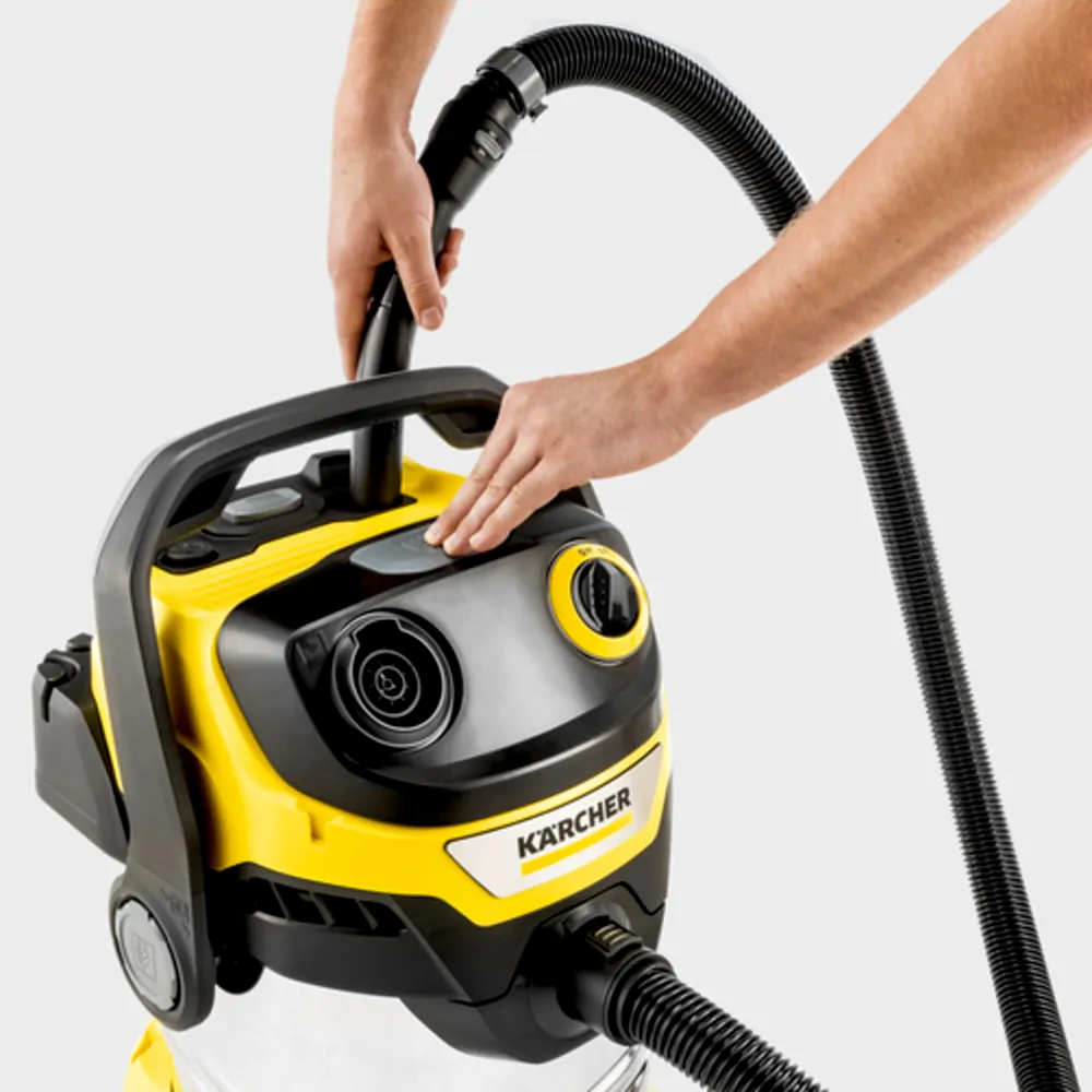 Máy hút bụi khô và ướt Karcher WD 5 S V-25/5/22 – Làm sạch bộ lọc vượt trội