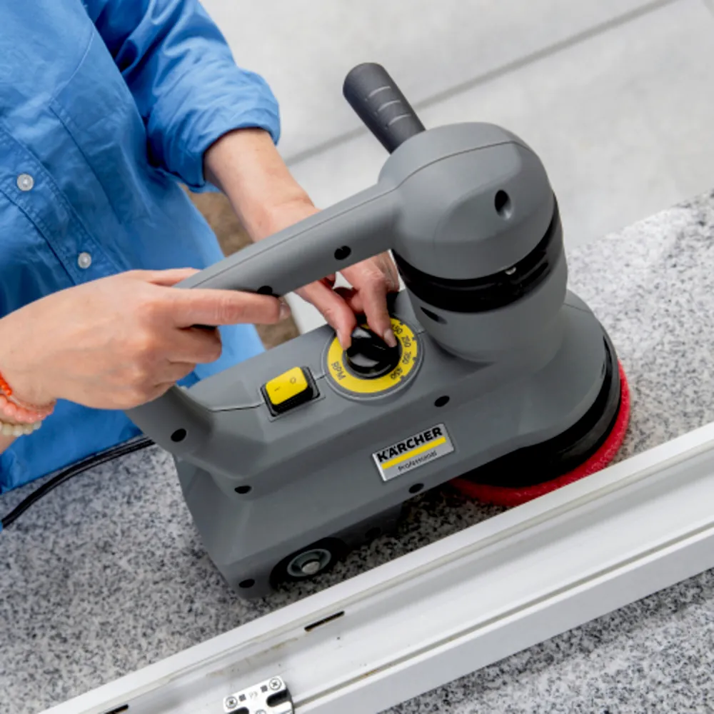 Máy làm sạch cầu thang và thang cuốn Karcher BD 17/5 C – Tốc độ quy định