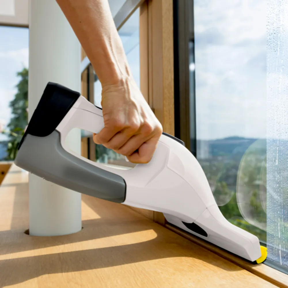 Máy lau kính cầm tay Karcher WV 6 Plus – Công nghệ lưỡi hút tiên tiến