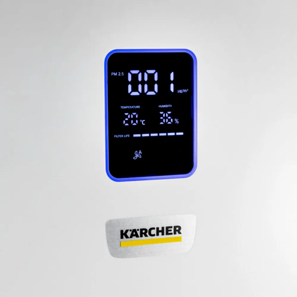 Máy lọc không khí Karcher AF 50 – Hiển thị màu sắc