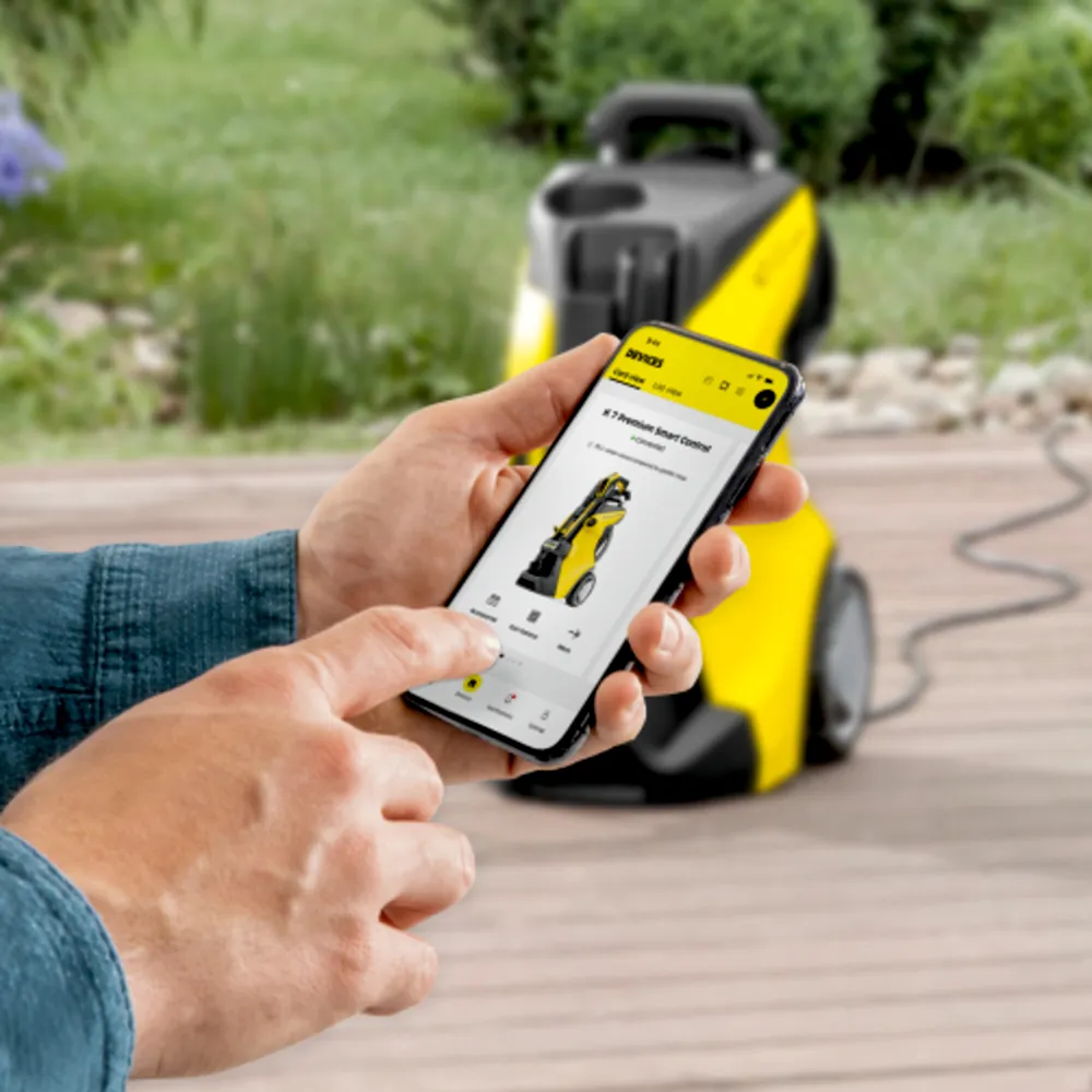 Máy phun rửa áp lực cao Karcher K 2 Power Control – Ứng dụng Home & Garden