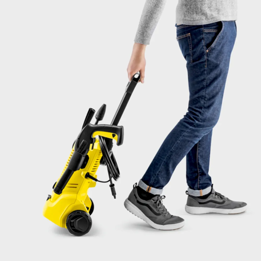 Máy phun rửa áp lực cao Karcher K 2 Premium – Bánh xe cỡ lớn