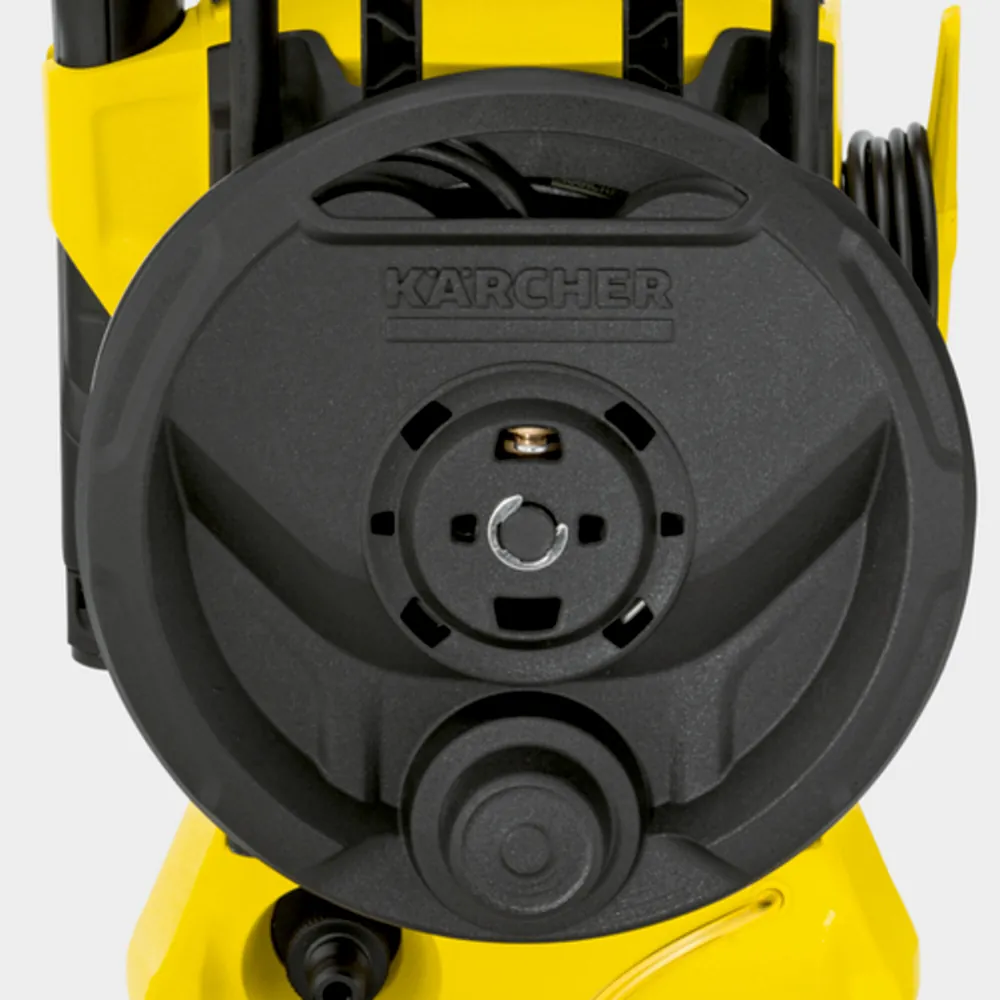 Máy phun rửa áp lực cao Karcher K 3 Premium Power Control Car & Home – Guồng ống cố định dây áp lực cao để máy luôn được sẵn sàng sử dụng