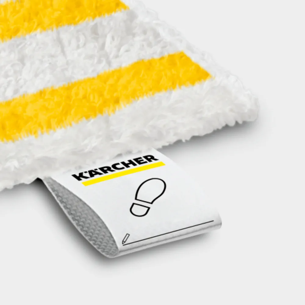 Microfibre floor cloths EasyFix (2-er Se – Dây cài trên khăn