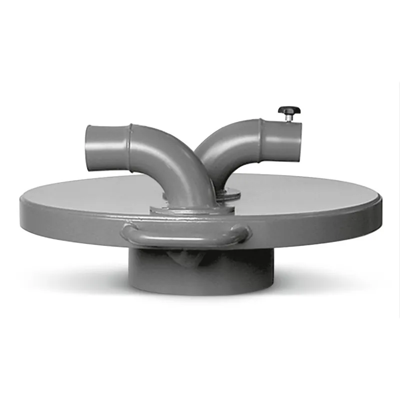 Nắp bộ tách trước vật liệu rắn ø 517 mm DN70 9.981-665.0