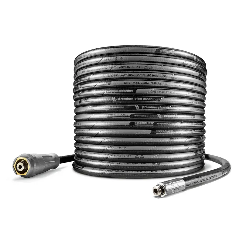 Ống làm sạch đường ống, ID 6, 30 m, áp lực tối đa 250 bar 6.110-047.0