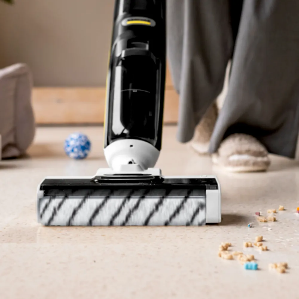 Stone roller FCV 4 – Tích hợp lông bàn chải