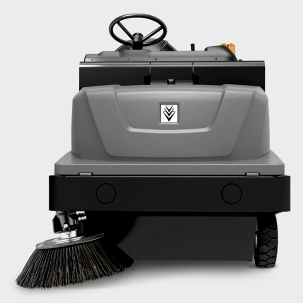 Xe quét ngồi lái Karcher KM 105/180 R Bp Classic – Thiết kế chắc chắn của máy cho công việc an toàn