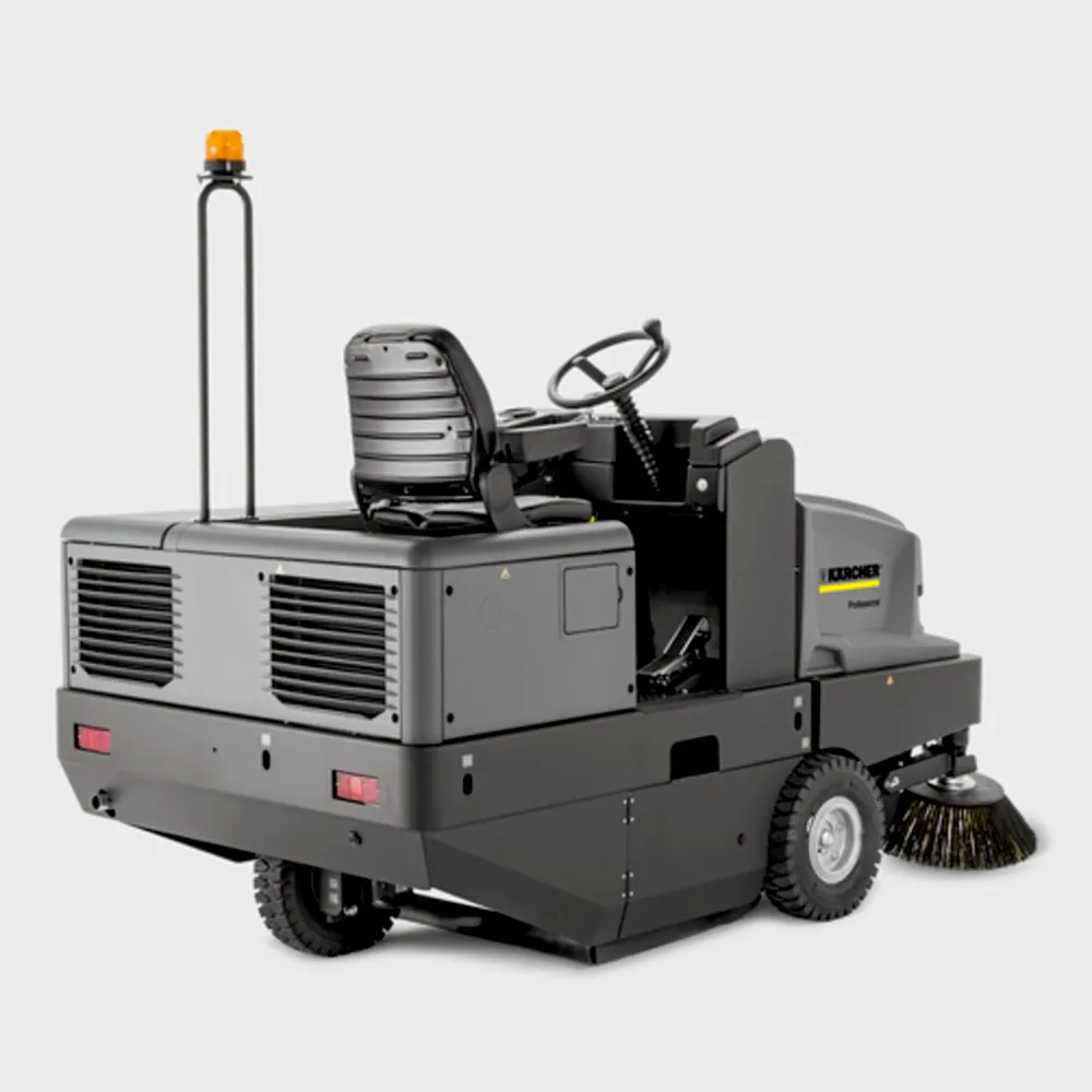Xe quét ngồi lái Karcher KM 150/500 R D Classic – Dẫn động cầu sau thủy lực với lốp cao su đặc
