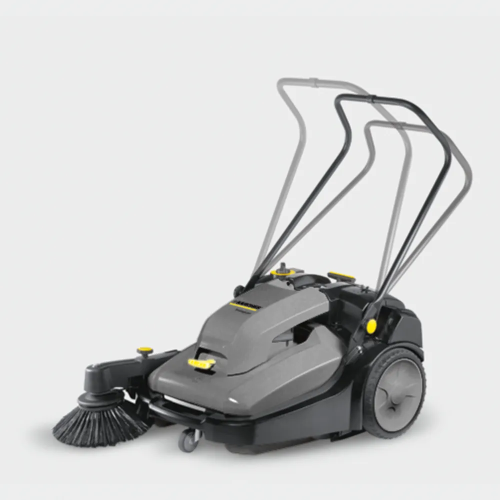 Xe quét và máy quét hút đẩy tay Karcher KM 70/30 C Bp Pack Adv – Tay đẩy điều chỉnh được