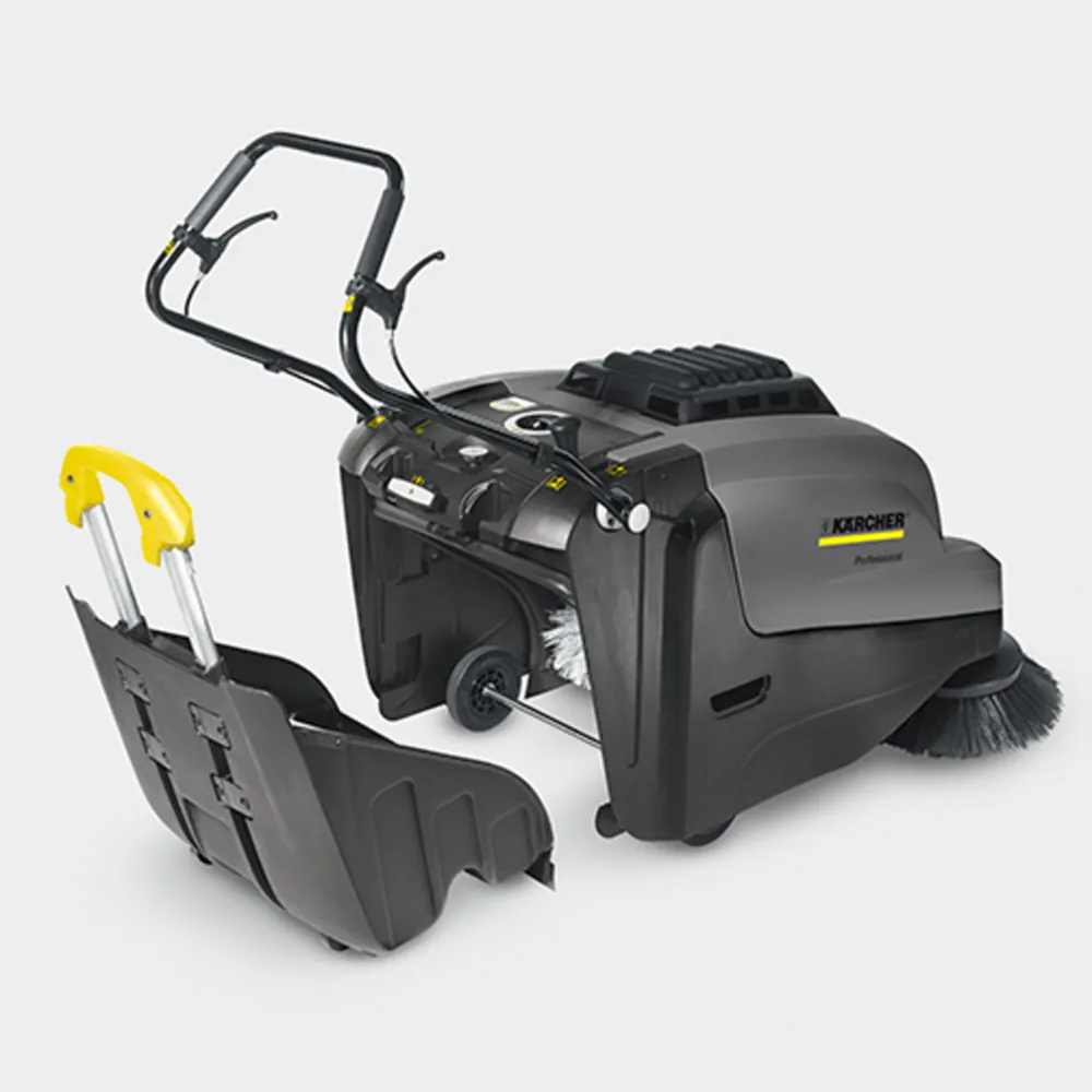 Xe quét và máy quét hút đẩy tay Karcher KM 75/40 W Bp – Thùng chứa rác có tay đẩy