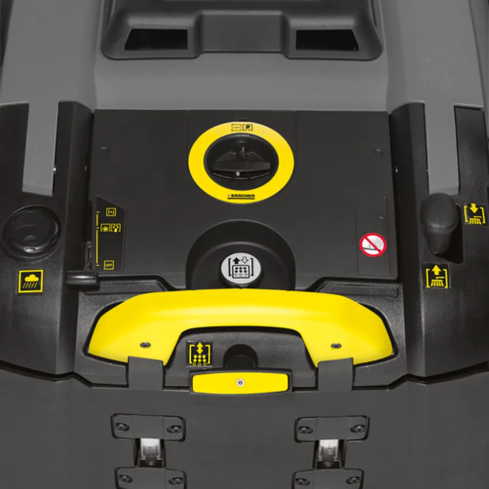 Xe quét và máy quét hút đẩy tay Karcher KM 75/40 W G – Khái niệm thiết kế EASY-Operation